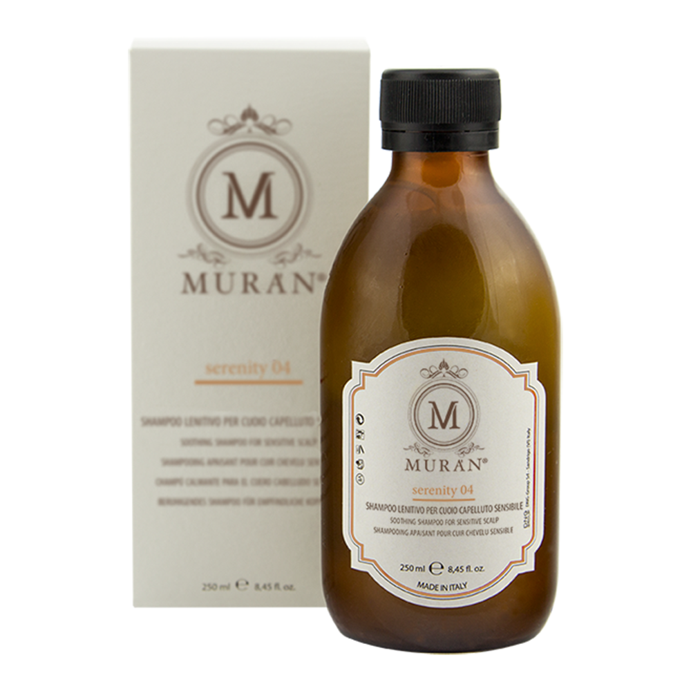 Шампунь заспокійливий для чутливої шкіри голови Muran Serenity 04
