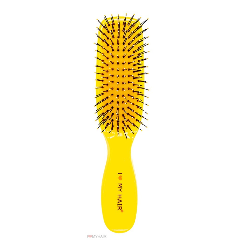 Щітка для волосся I Love My Hair Spider 1503 S Жовта глянцева