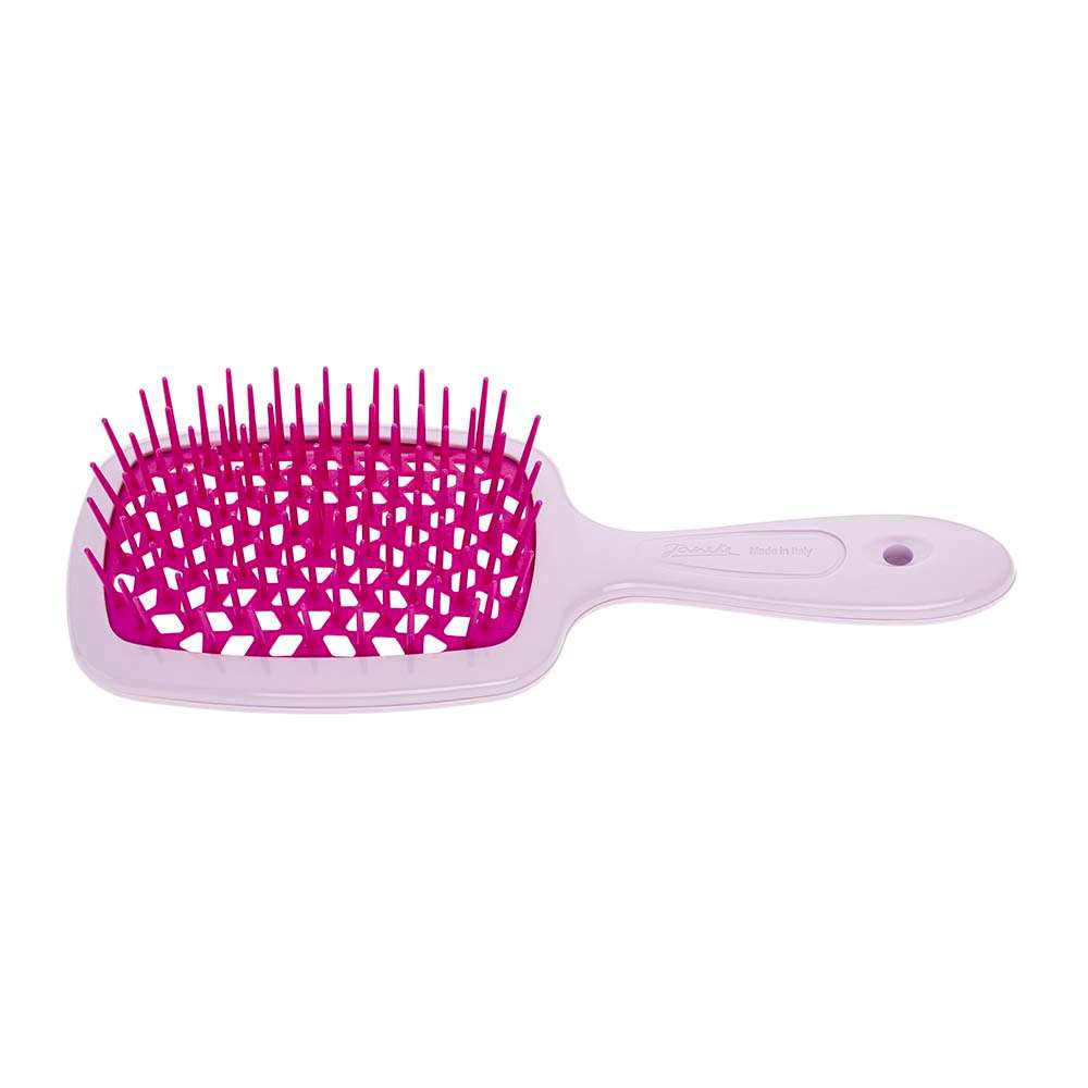 Щітка Janeke Superbrush лавандова з фуксією