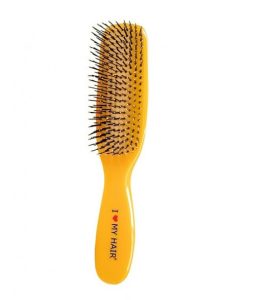 Щітка для волосся I Love My Hair Spider 1501 M Жовта глянцева - Зображення 2