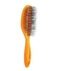 Щітка для волосся I Love My Hair Spider 1502 L Помаранчева глянцева - Зображення 2