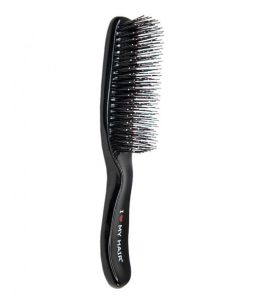 Щітка для волосся I Love My Hair Spider 1501 M Чорна глянцева - Зображення 3