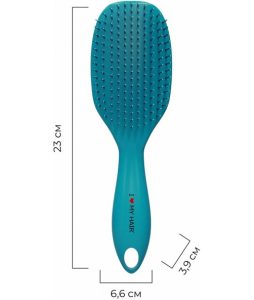 Щітка для волосся I Love My Hair Spider 1502 L Turquoise глянцева - Зображення 3