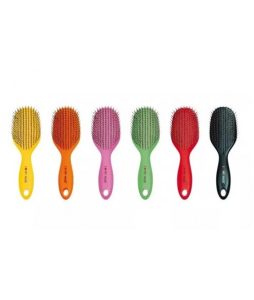 Щітка для волосся I Love My Hair Spider 1502 L Жовта глянцева - Зображення 4