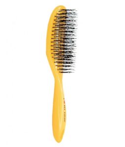 Щітка для волосся I Love My Hair Spider 1502 L Жовта глянцева - Зображення 2