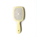 Щітка Janeke Superbrush жовта з білим