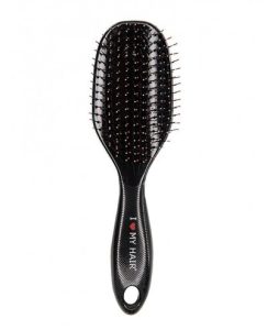Щітка для волосся I Love My Hair Spider 1502 L Чорна глянцева