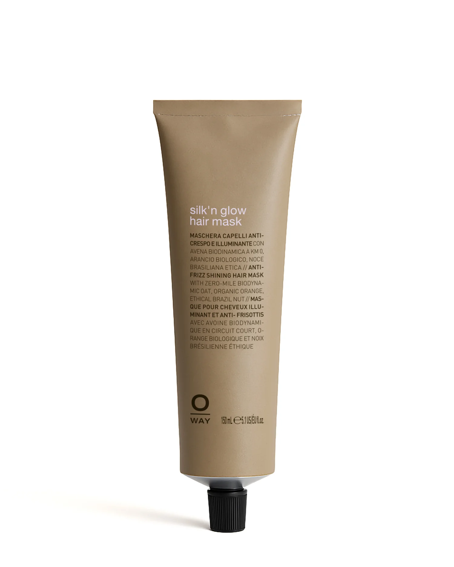 Маска для волосся з анти-фриз ефектом Oway Silk'N Glow 150 мл