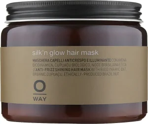 Маска для волосся з анти-фриз ефектом Oway Silk'N Glow 500 мл