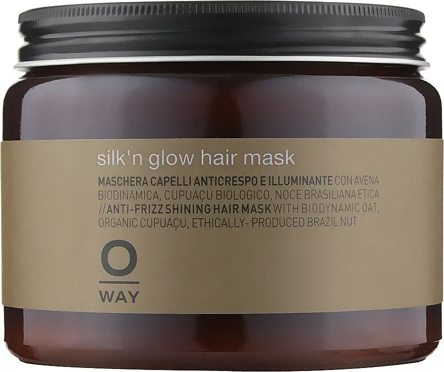 Маска для волосся з анти-фриз ефектом Oway Silk’N Glow 500 мл