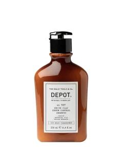 Шампунь з білою глиною для жирної шкіри голови чоловічий Depot 107, 250 мл
