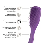 Щітка для волосся The Ultimate Detangler Fresh Purple - Зображення 5